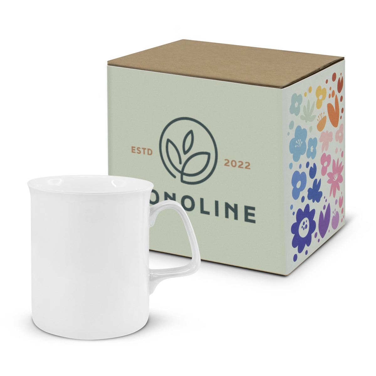 Chroma Bone China Coffee Mug