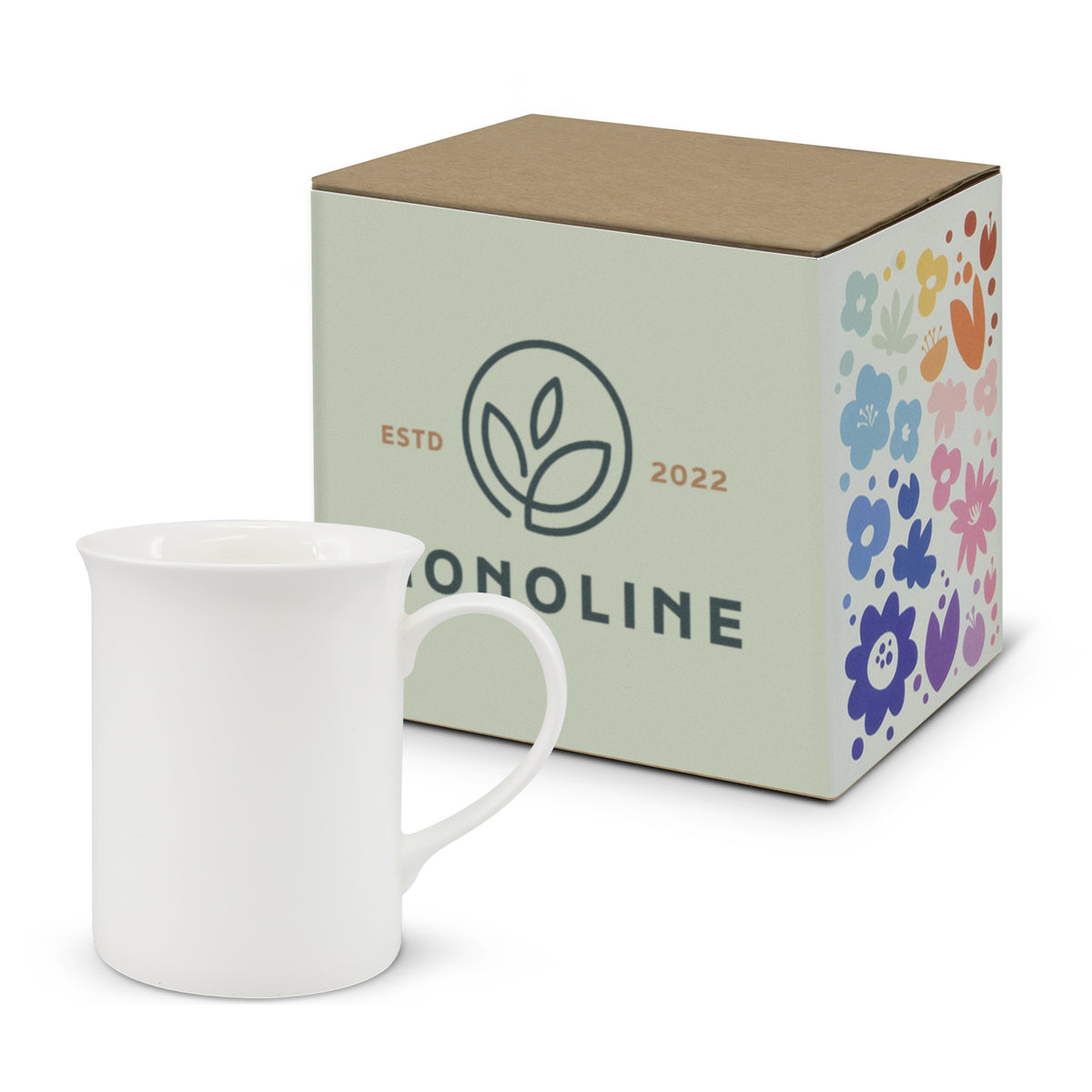 Vogue Bone China Coffee Mug