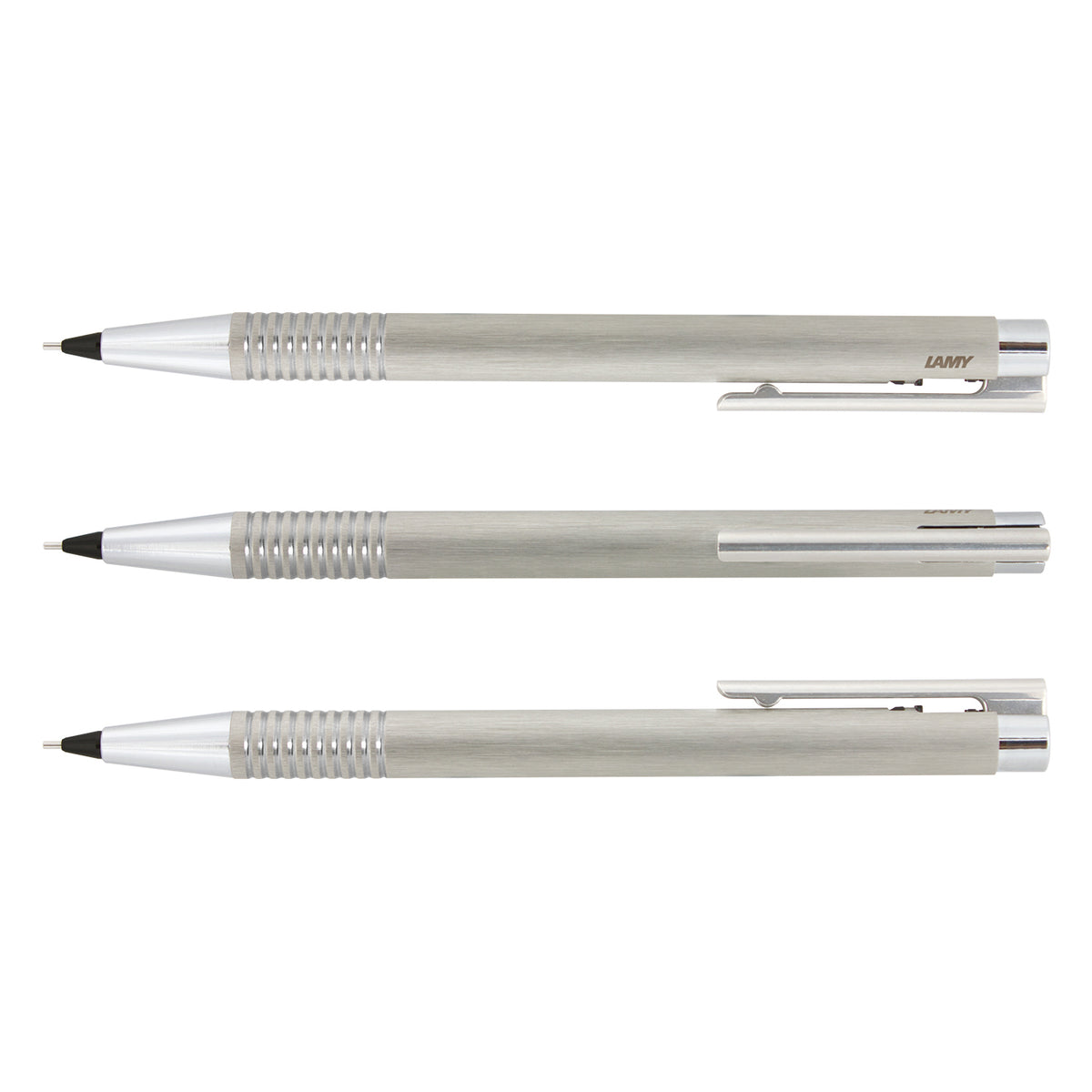 LAMY Logo Pencil - Brushed Steel
