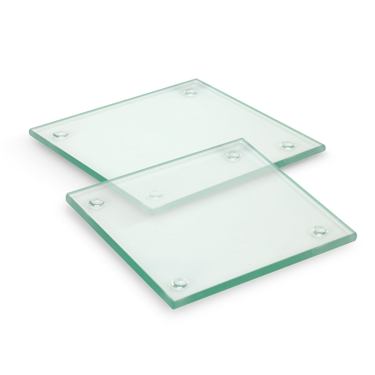Venice Glass Coaster - Set of 2 - Square