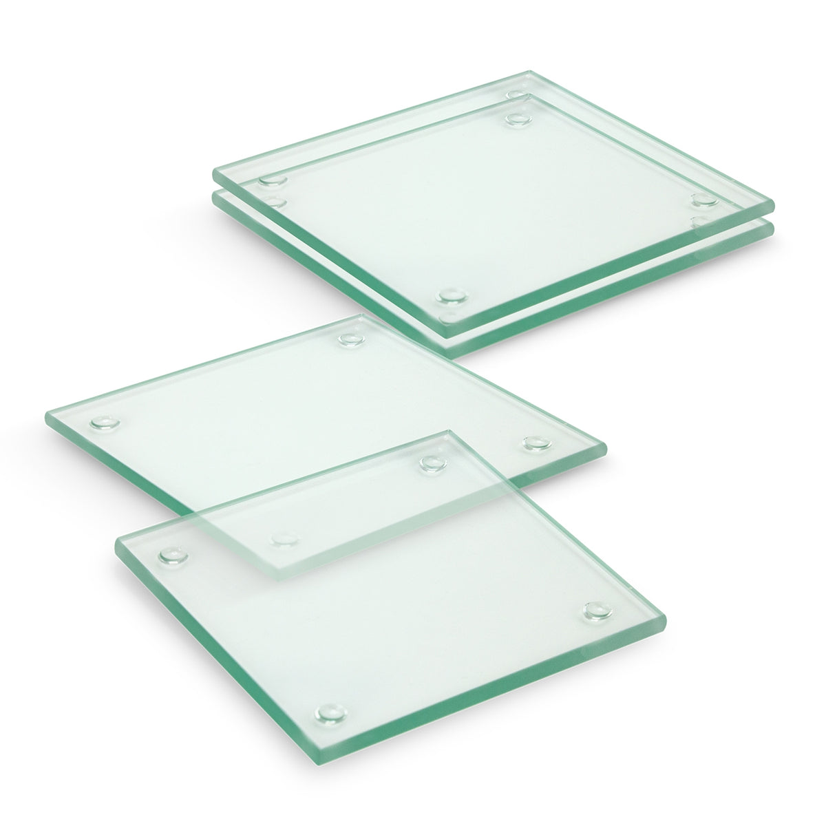 Venice Glass Coaster - Set of 4 - Square
