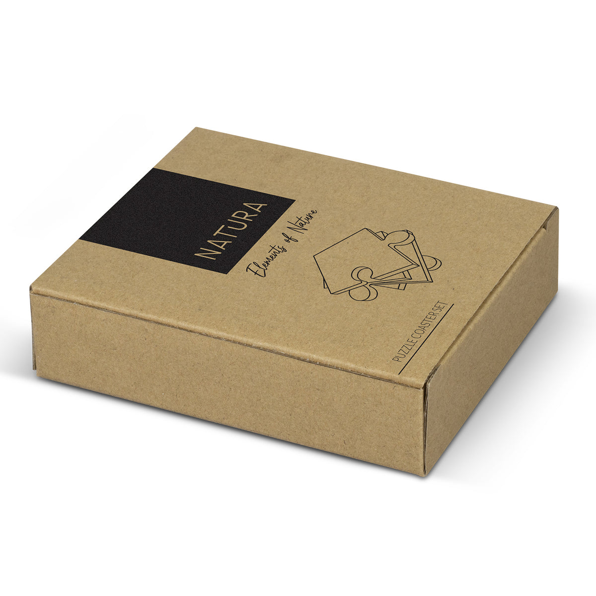 NATURA Puzzle Coaster - Set of 4