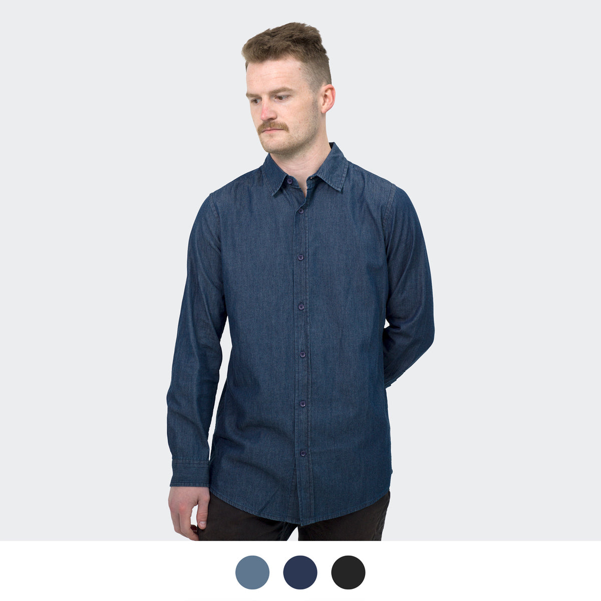 TRENDSWEAR Chester Men's Denim Shirt