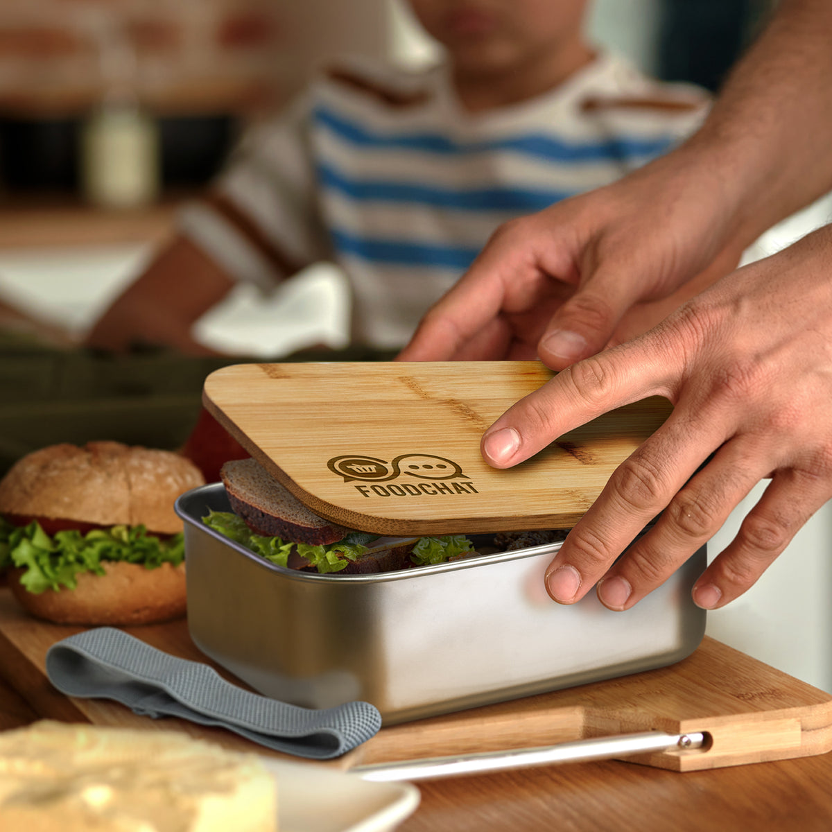 NATURA Stainless Steel Lunch Box