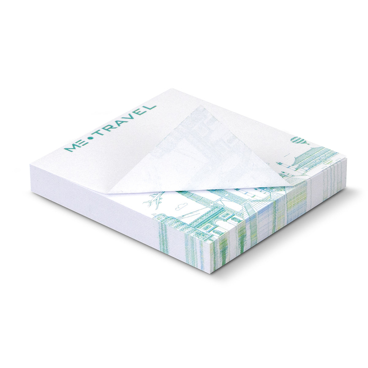 Sticky Pad 70 x 75mm - 100 Sheets