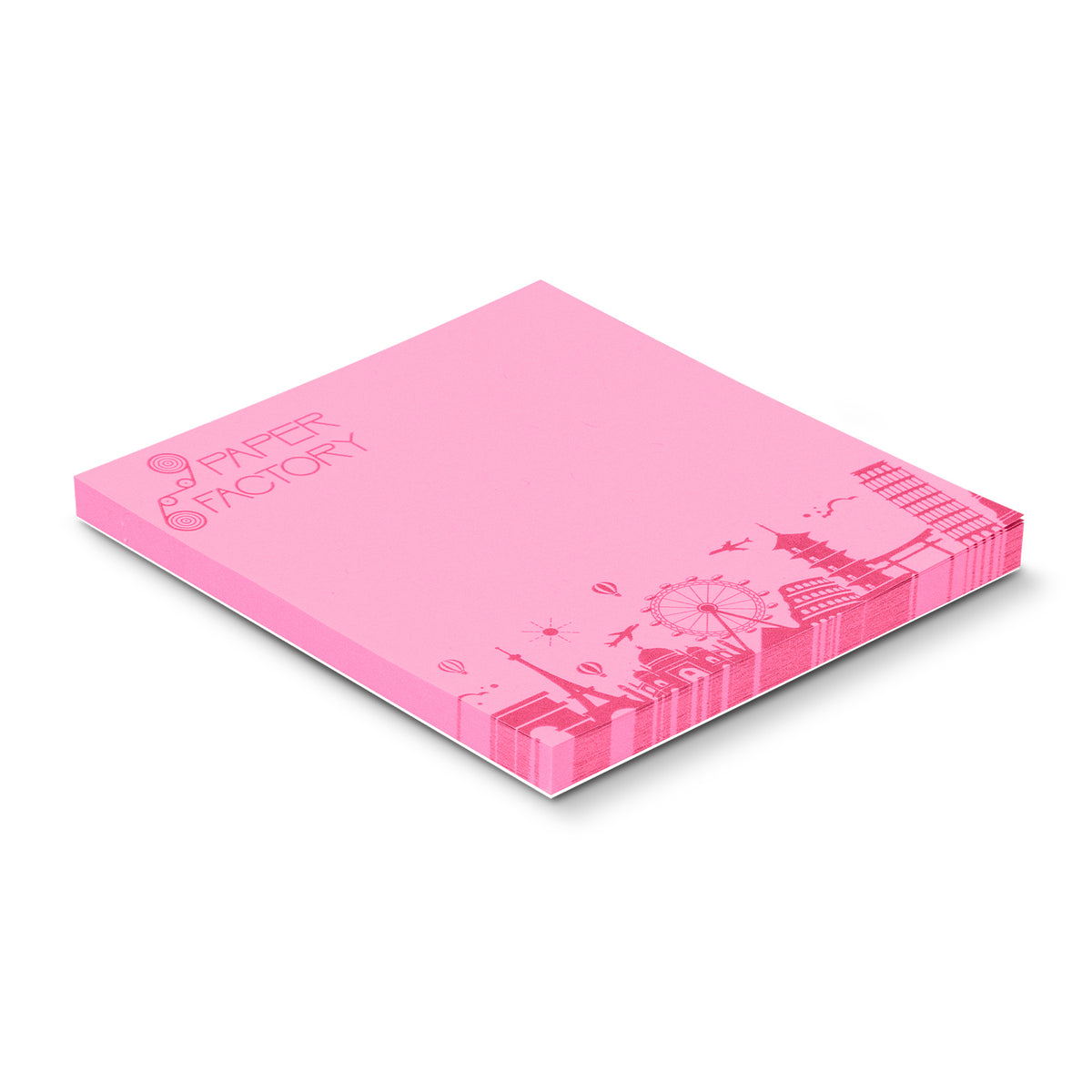 Coloured Sticky Pad 70 x 75mm - 50 Sheets
