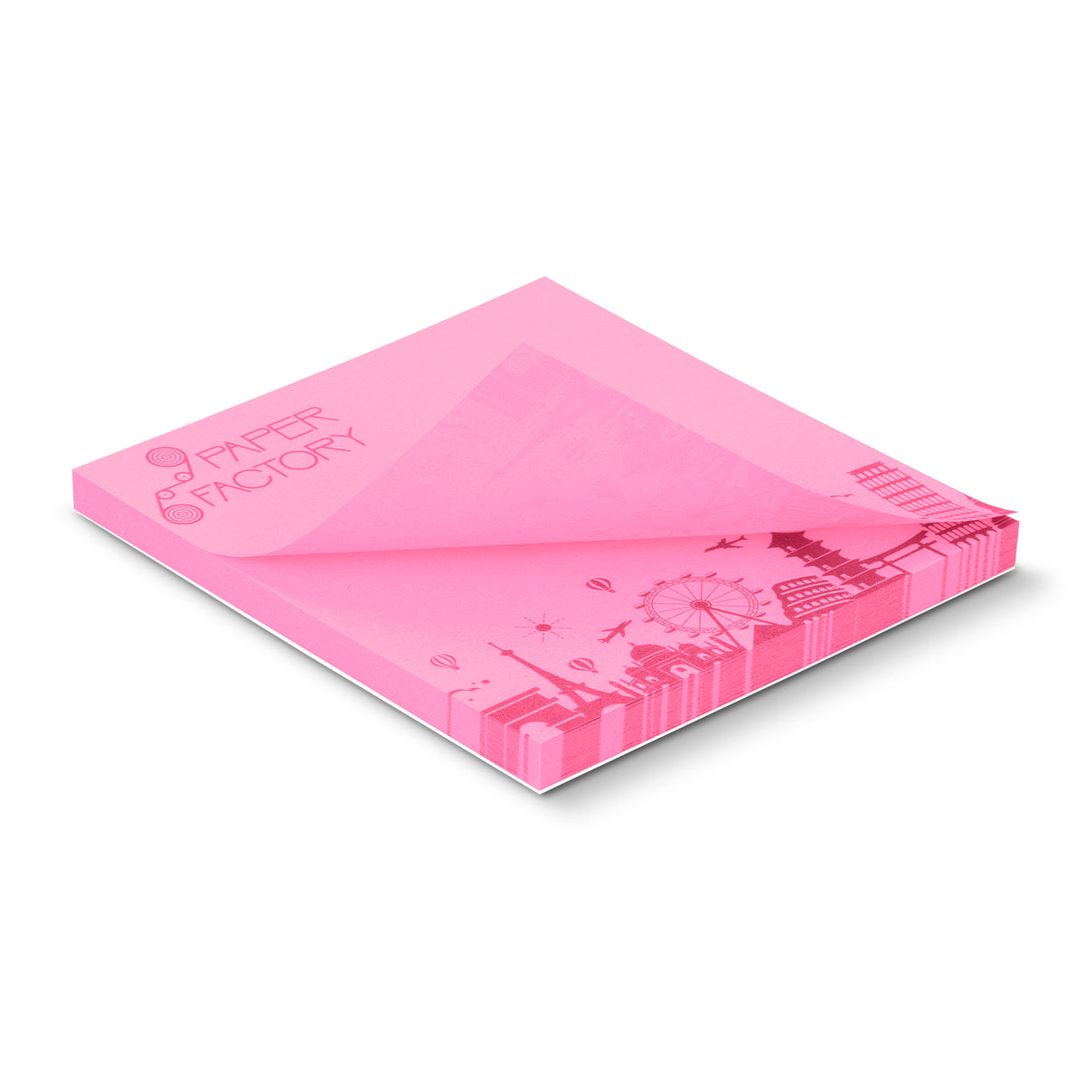 Coloured Sticky Pad 70 x 75mm - 50 Sheets