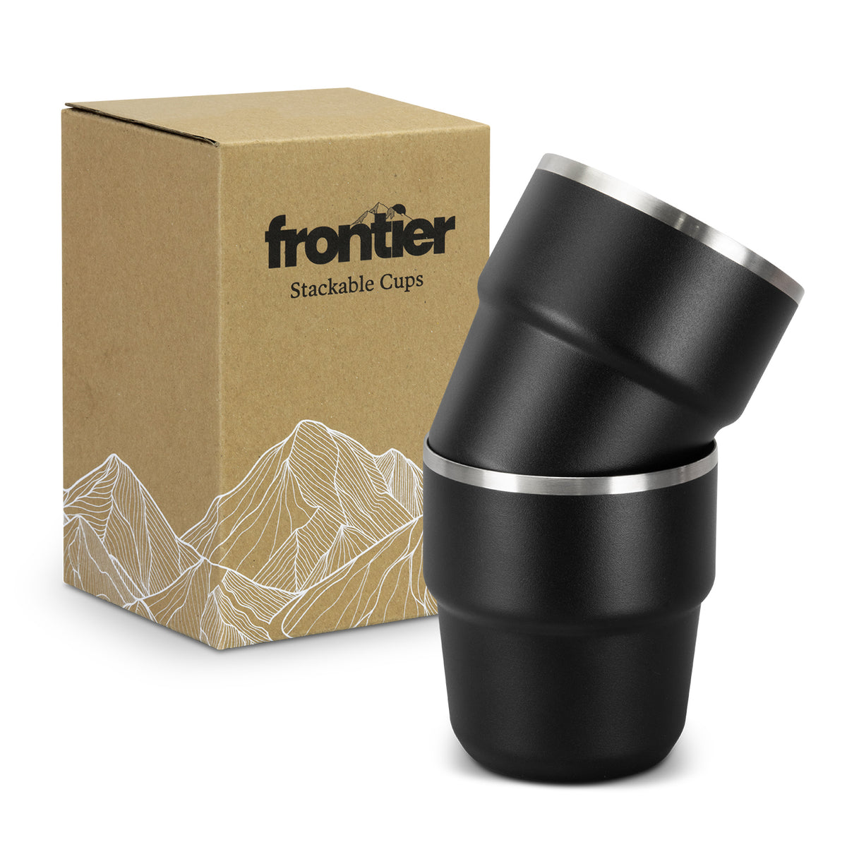 Frontier Stackable Cups - Set of 2