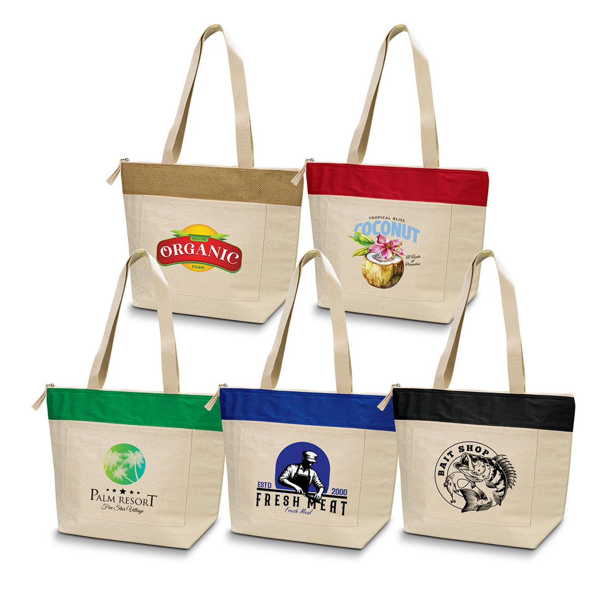 Emporium Cotton Cooler Tote