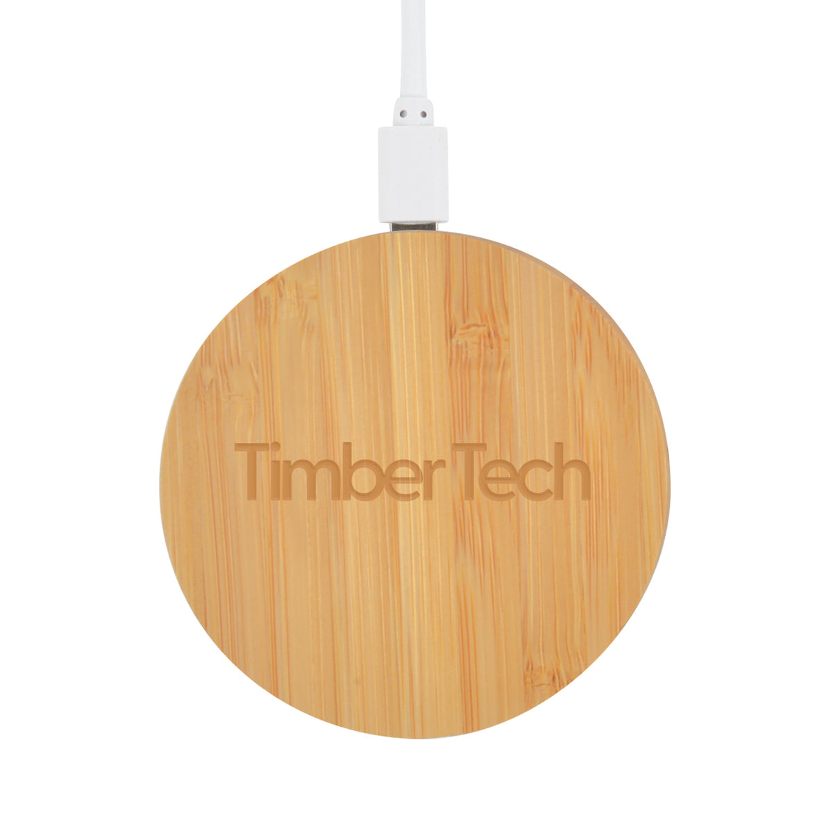 Arc Round Bamboo Wireless Charger