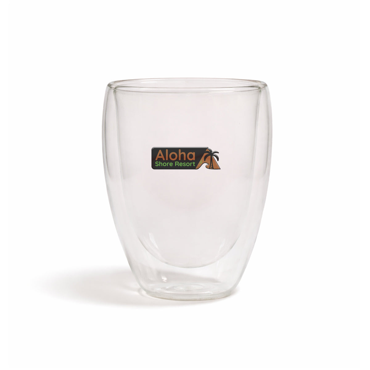 Sierra 350ml Double Wall Glass Cup