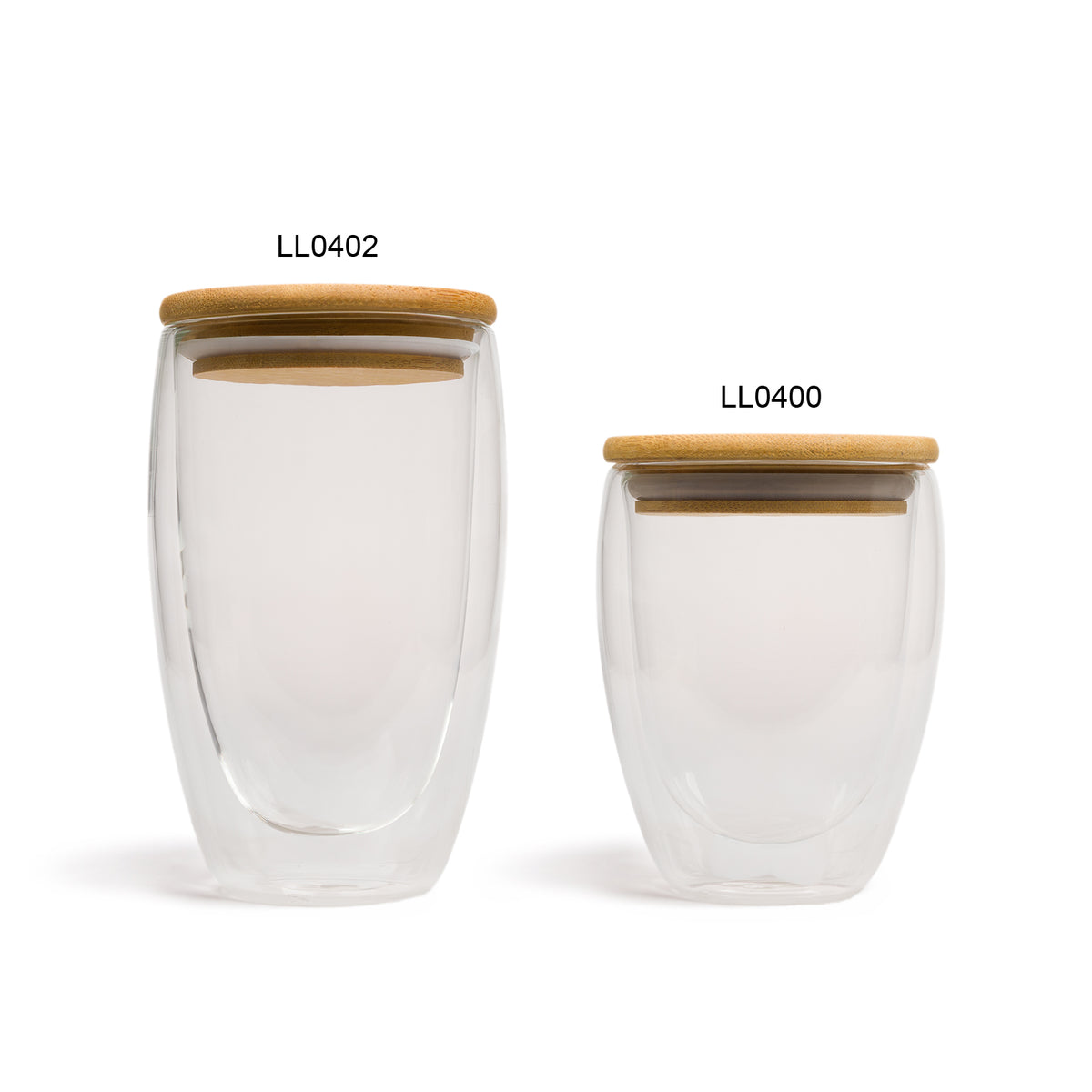 Sierra 350ml Double Wall Glass Cup