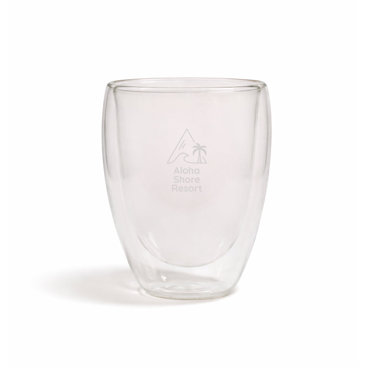 Sierra 350ml Double Wall Glass Cup