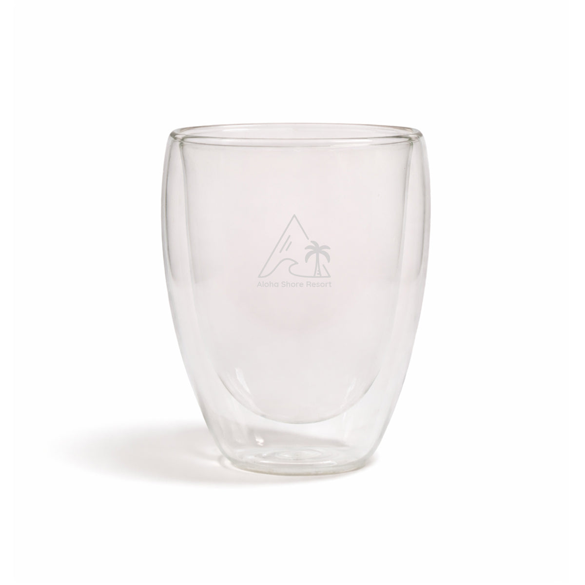 Sierra 350ml Double Wall Glass Cup