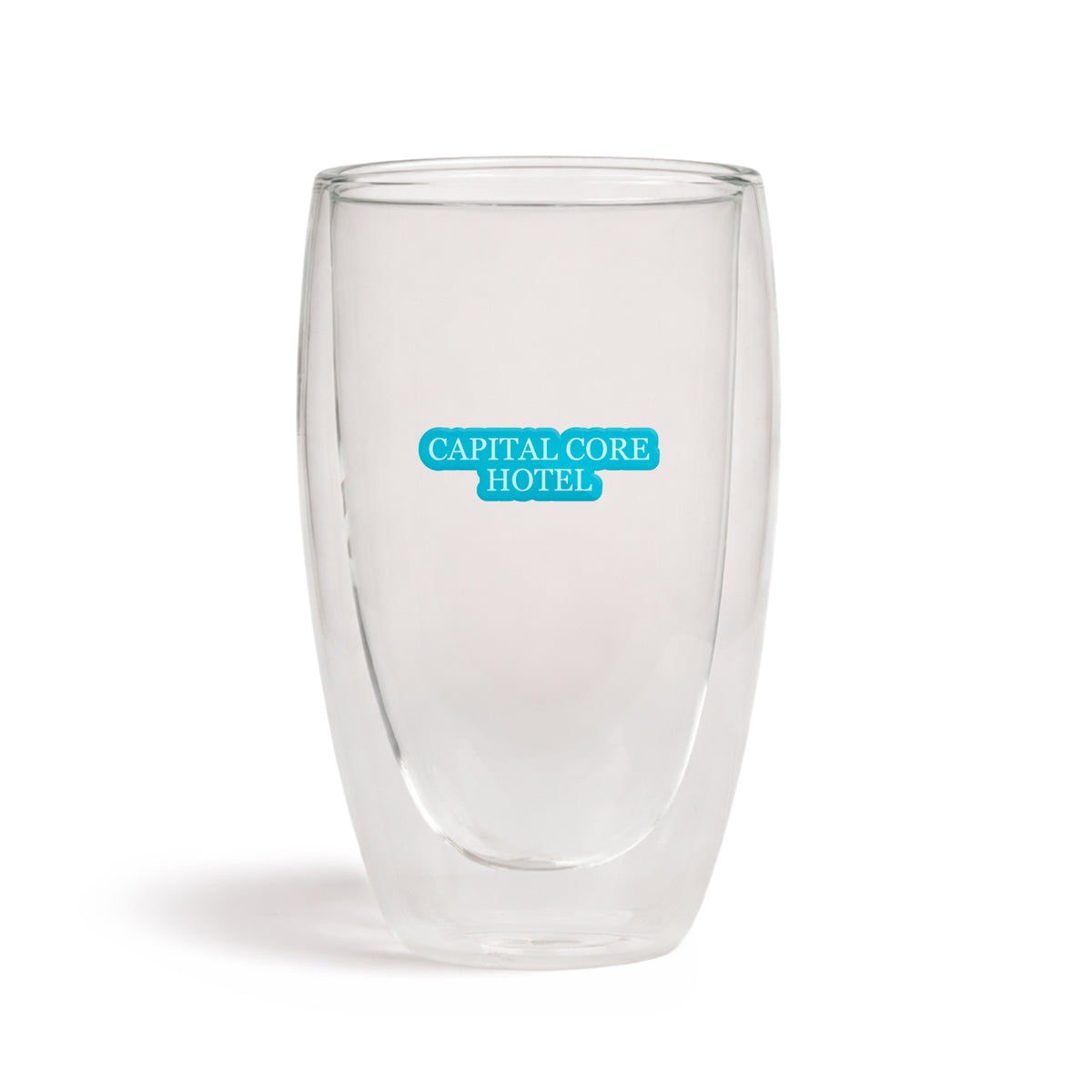 Sierra 450ml Double Wall Glass Cup