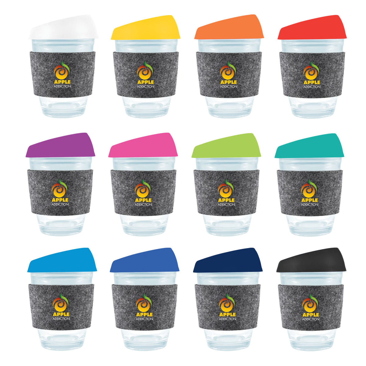 Vienna Coffee Cup / Silicone Lid / RPET Band