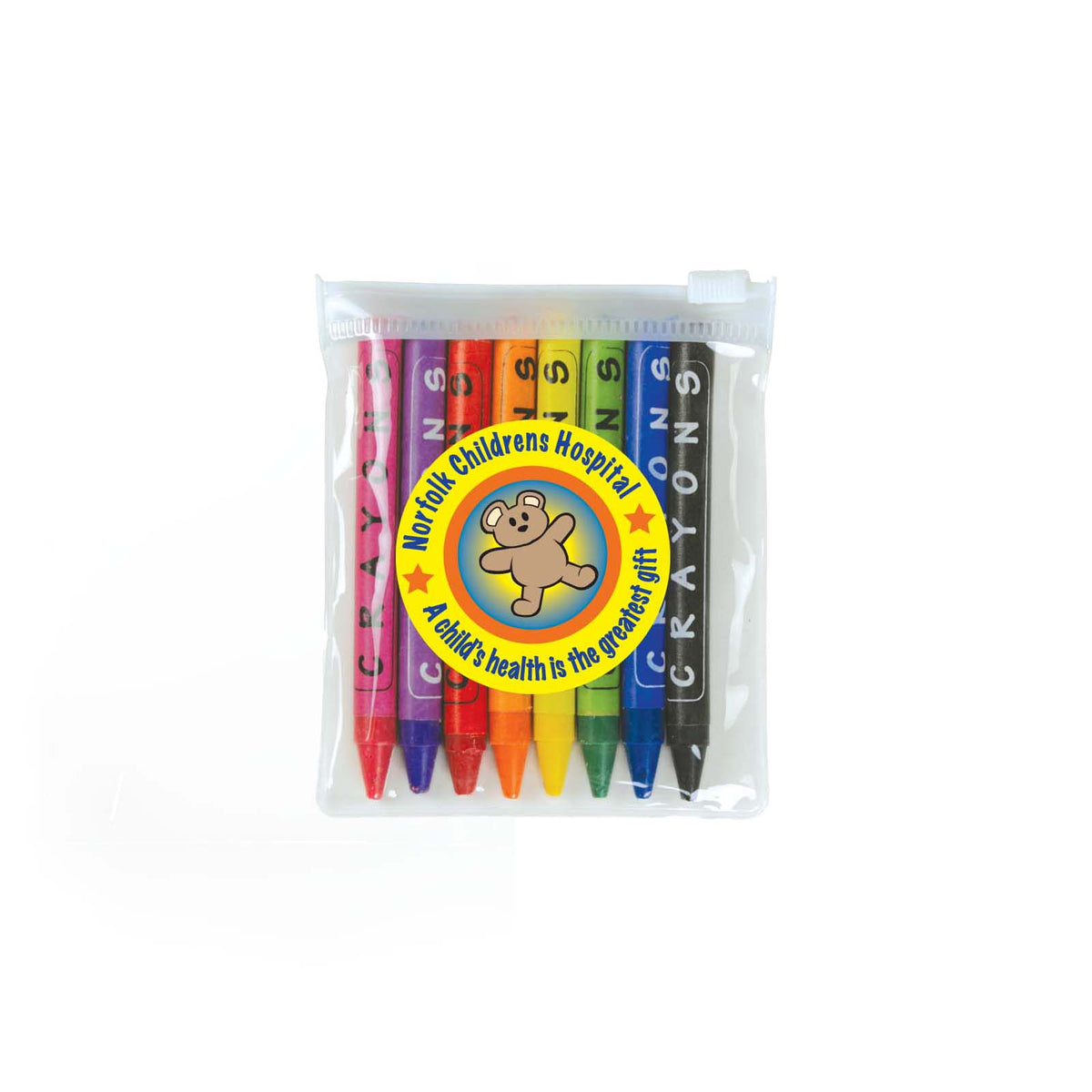 Louvre Crayons in PVC Zipper Pouch