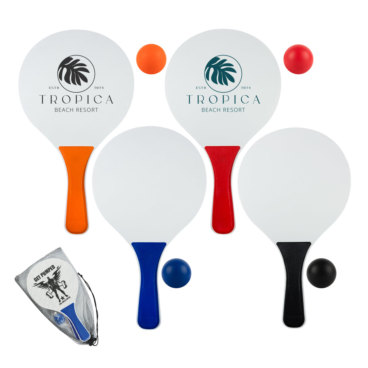 Action Paddle / Bat & Ball Set