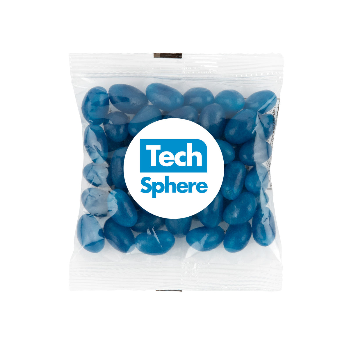 Corporate Colour Mini Jelly Beans in 50 Gram Cello Bag