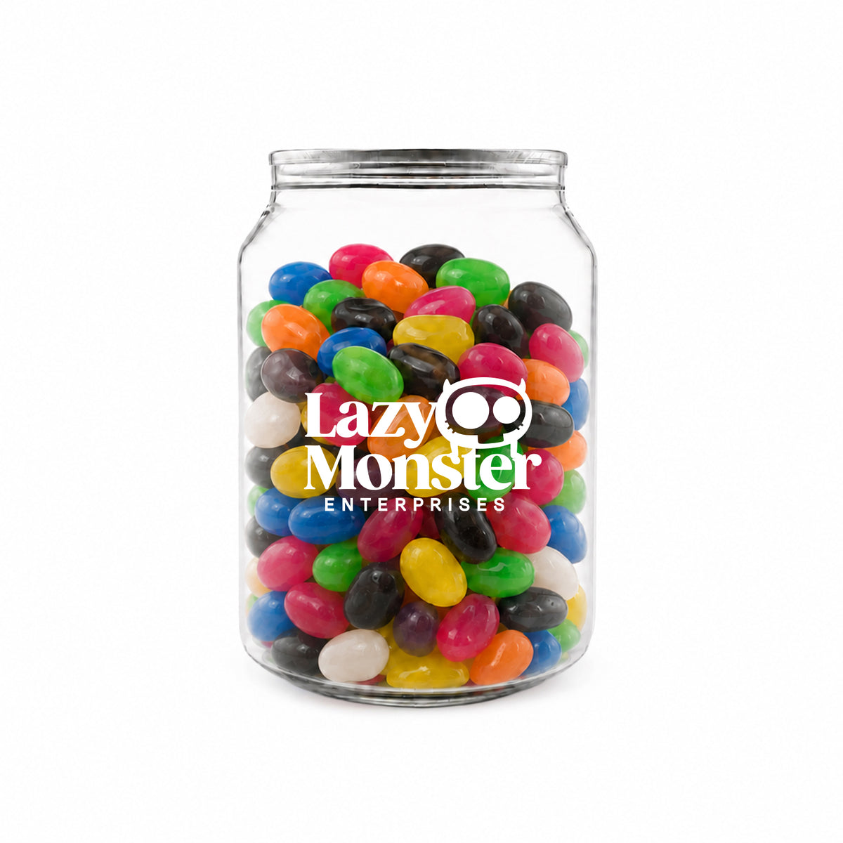 Assorted Jelly Beans in Clear Can 210g