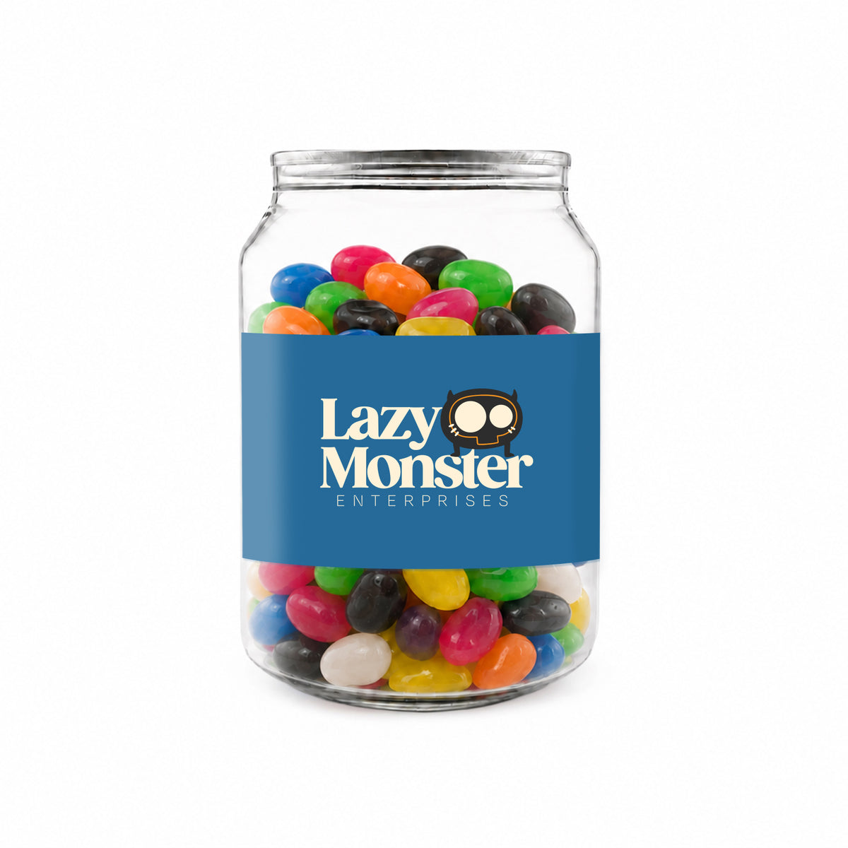 Assorted Jelly Beans in Clear Can 210g