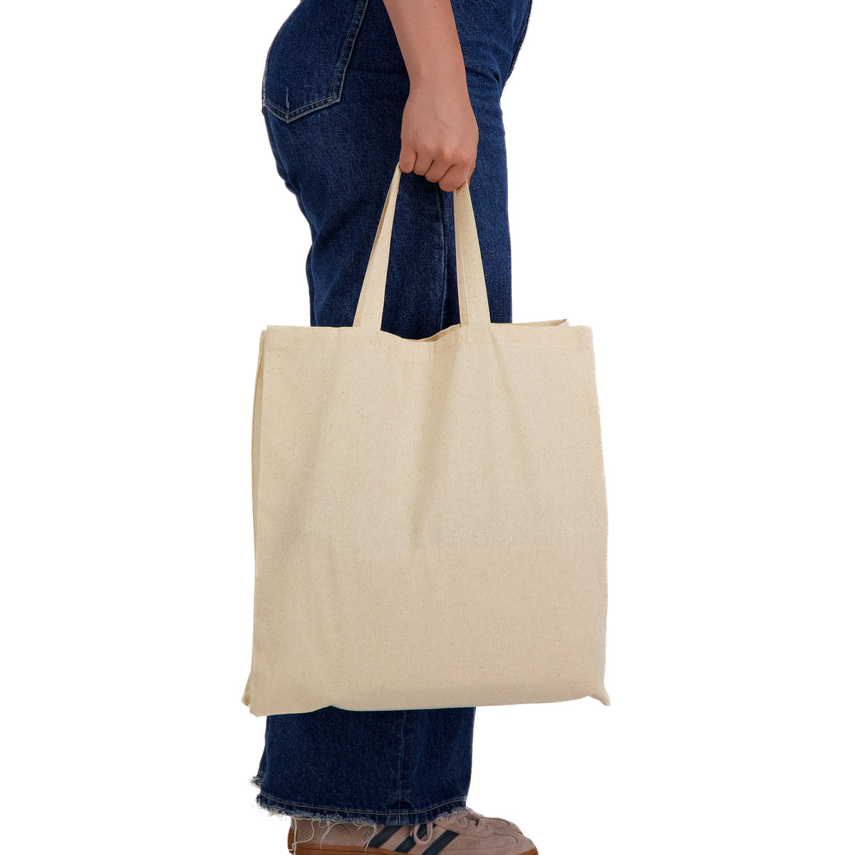 Supa Shopper Short Handle Calico Bag