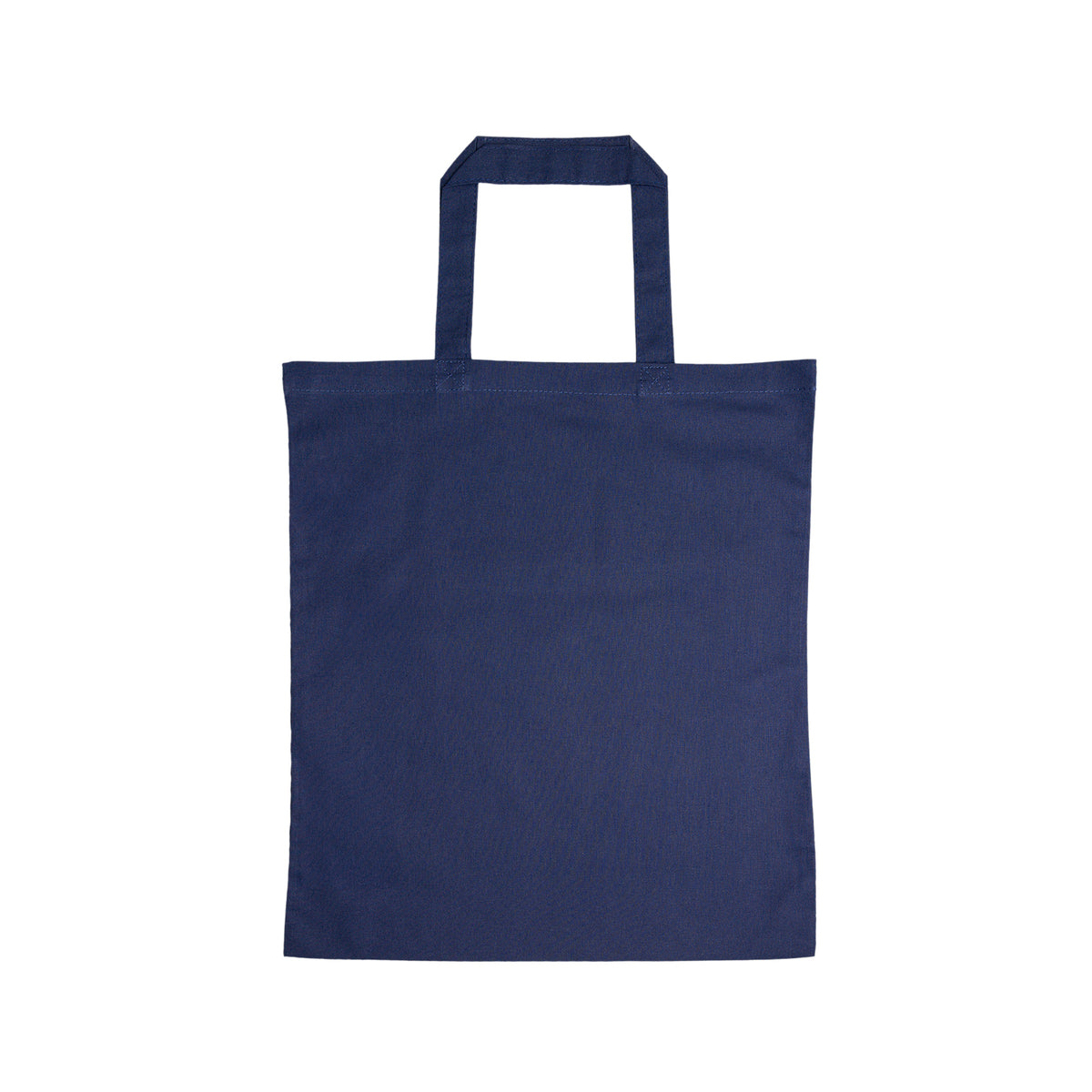 Coloured Cotton Short Handle Tote Bag
