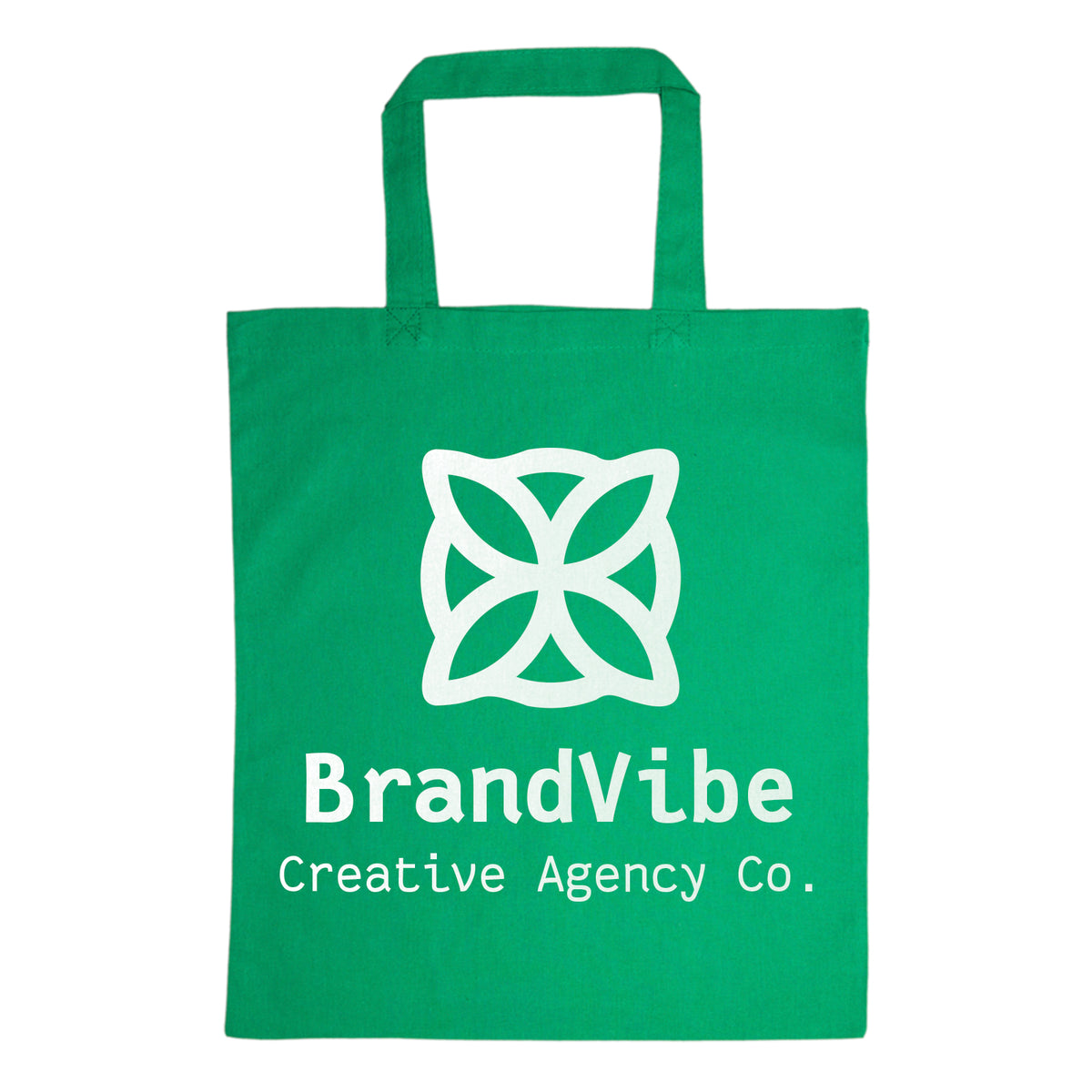 Coloured Cotton Short Handle Tote Bag