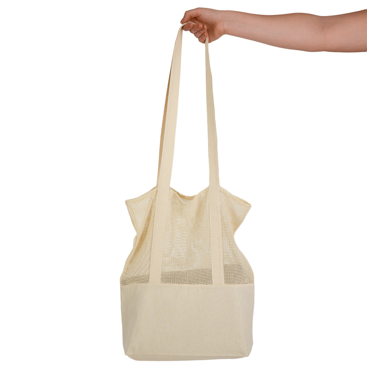 Scoot Calico / Mesh Tote Bag