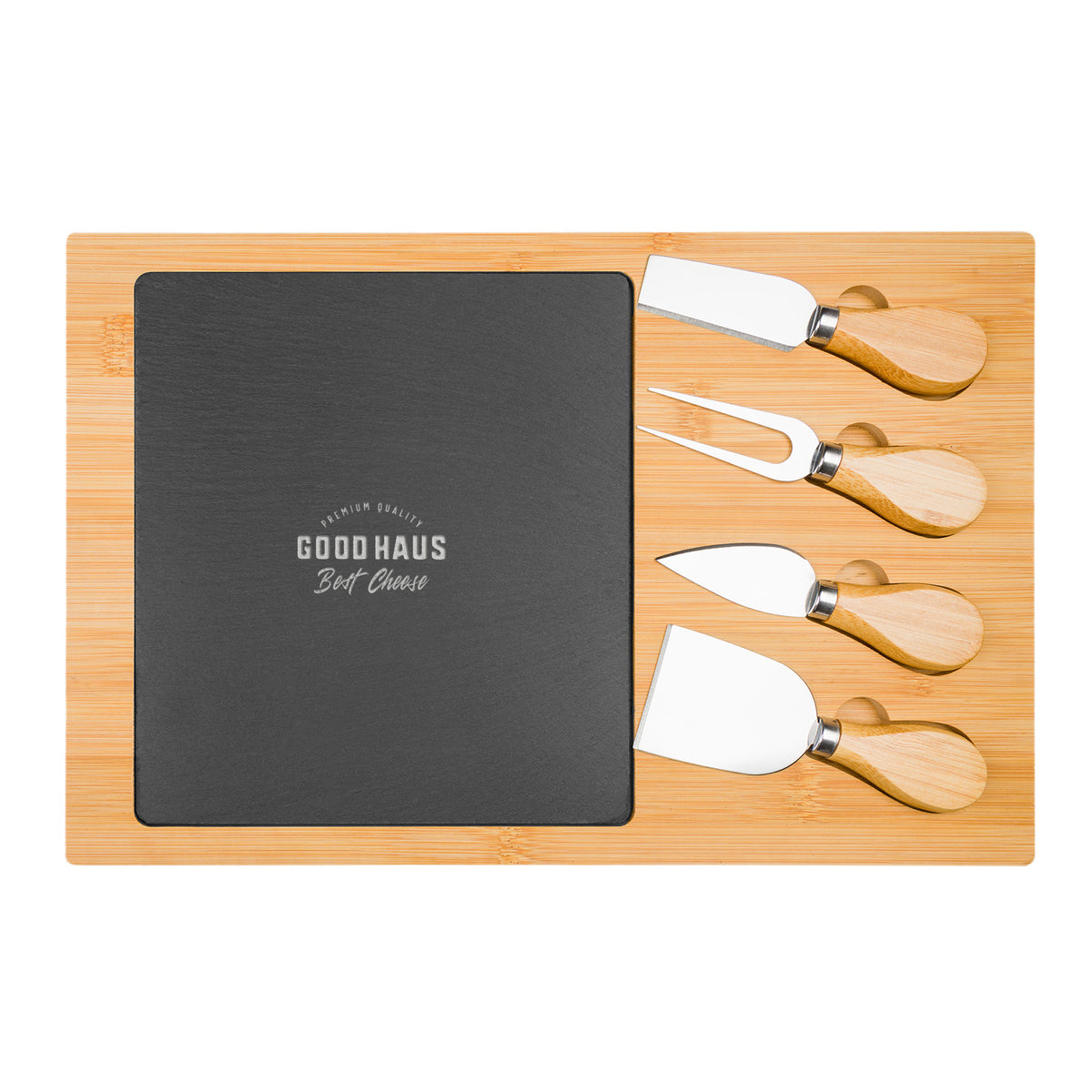 Mosaic Bamboo Slate Cheese Board