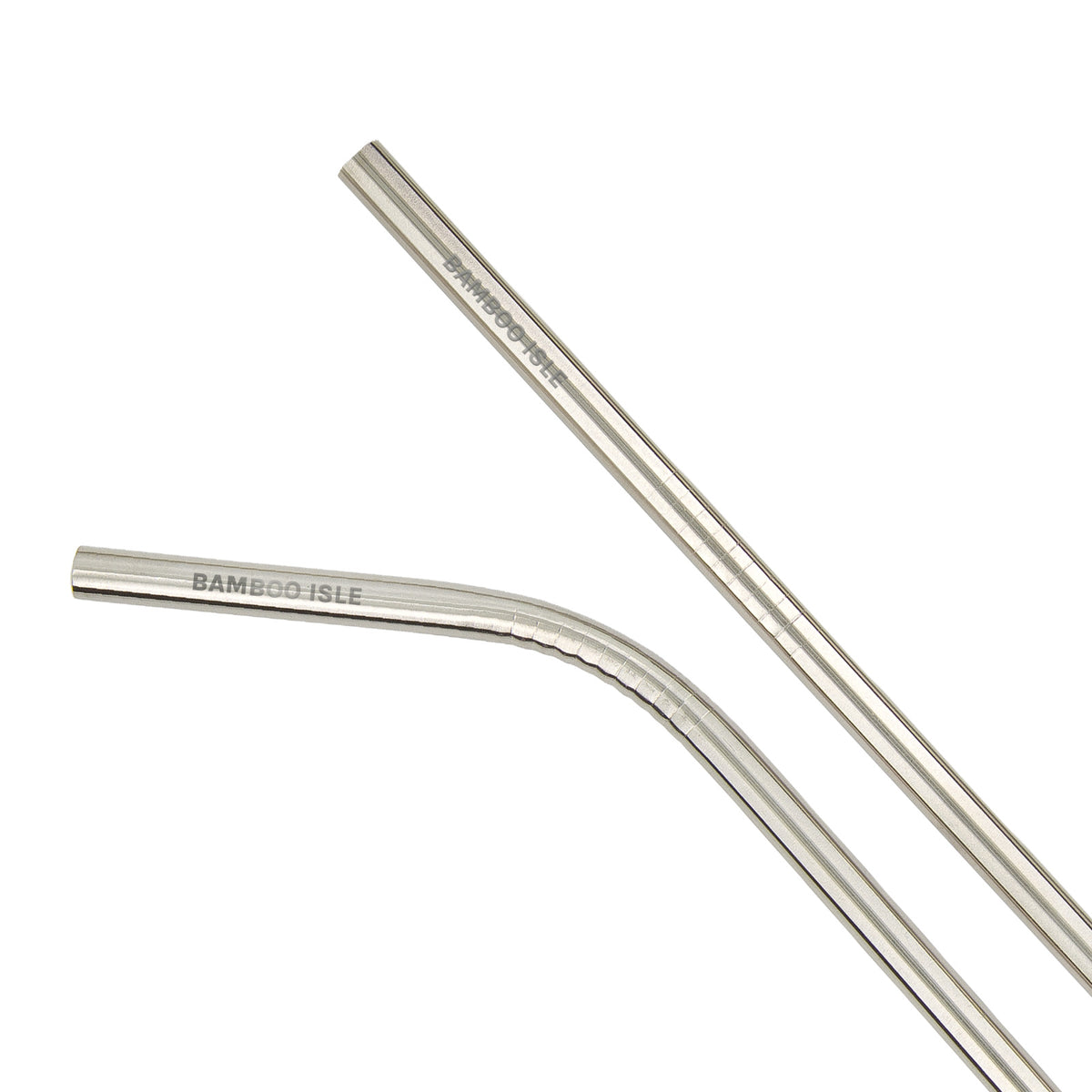 Banquet Stainless Steel Cutlery & Straw Set in Calico Pouch