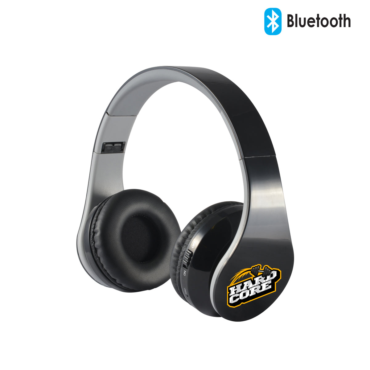 Hyper Bluetooth Headphones in EVA Zipper Case