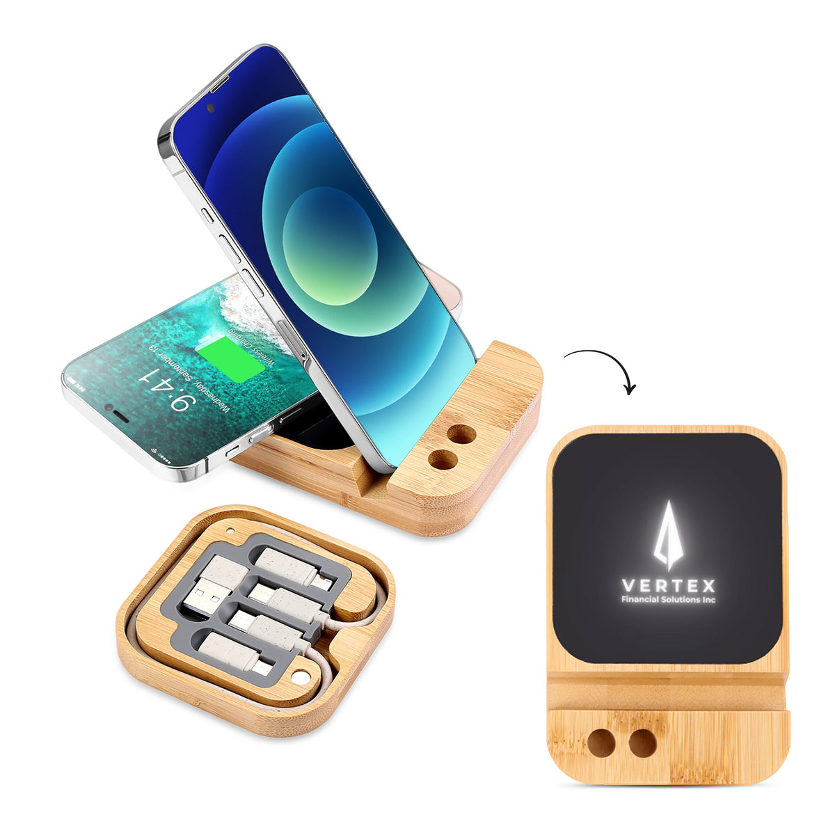 Wander Wireless Charger Set
